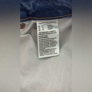 American Eagle Outfitters Woman’s Dark Blue Straight Jeans